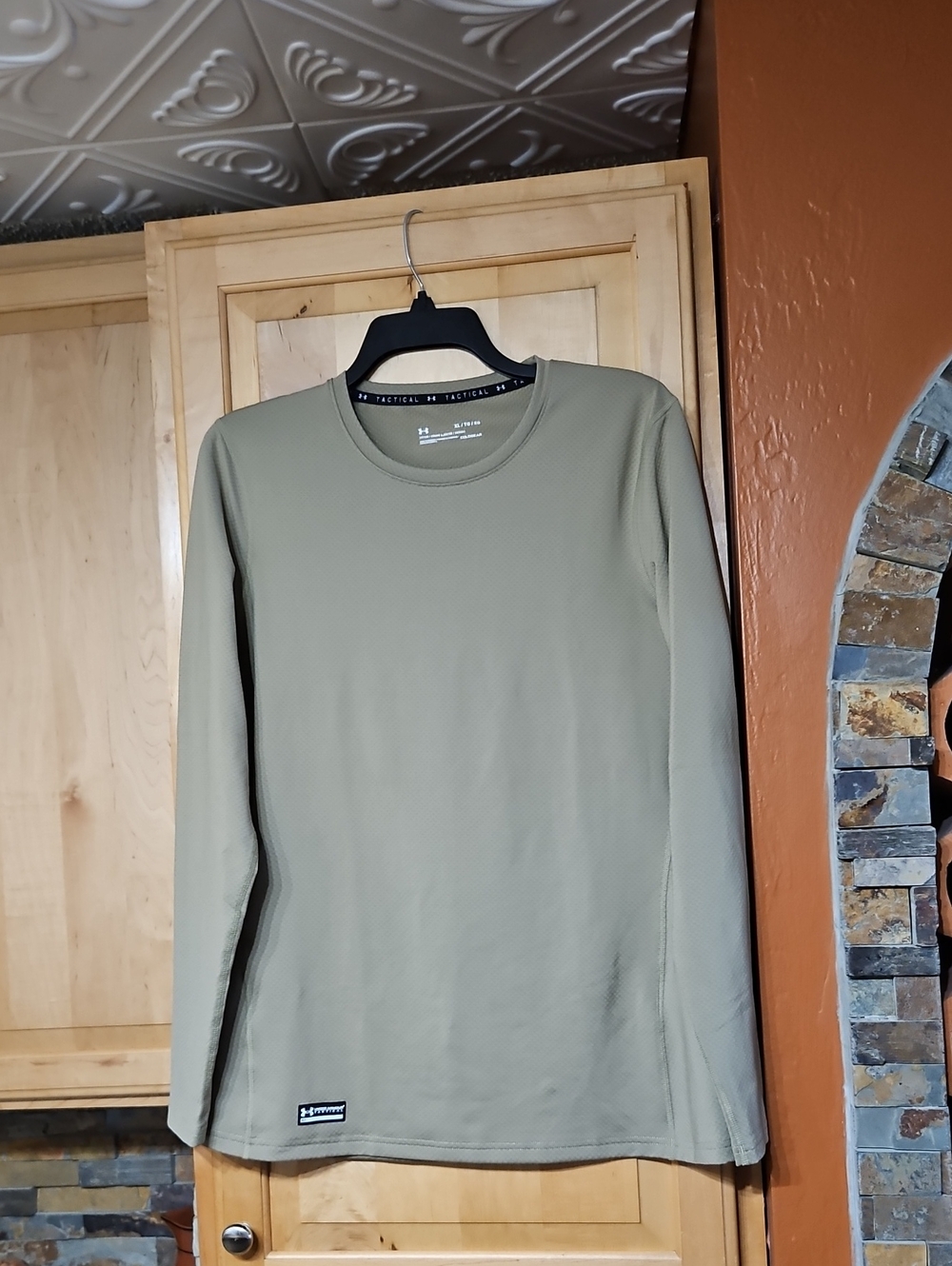 Under Armour Tactical Crew Neck Base Layer Long Sleeve T-Shirt Tee Top ColdGear